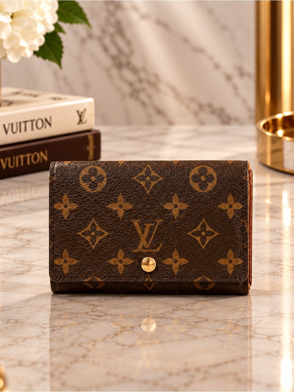 Louis Vuitton Monogram Portefeuille Trésor Wallet | Vintage | RA0968